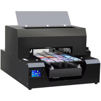 A3 Impresora UV de cama plana automática de inyección de tinta personalizada para tabletas pequeñas Cajas de regalo Estuches para teléfonos Dispositivos personalizados Grado automático