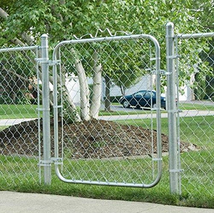 HITTITE Adjustable Chain Link Fence Gate Kit, PVC Coated Anti-Rust - View #7