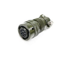 Connecteur circulaire mâle à 7 broches de la série MS3111F10-7P KILOTEC, norme Milspec MIL-DTL-26482, indice de protection IP67, 600V 7.5A
