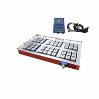 Table magnétique ronde 300x150mm Lits magnétiques dans une machine CNC VMC