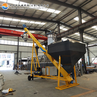 Silo grande capacité en vrac ciment grand sac machine d'alimentation convoyeur à vis flexible