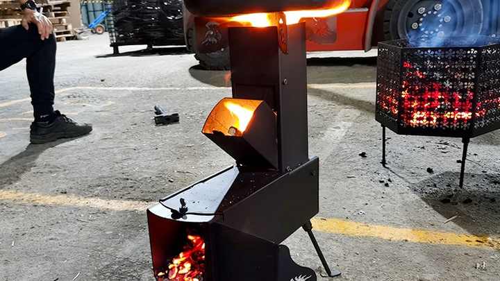 Source Portable Outdoor Home Camping Wood Burn Stove Bushcraft Survival Rocket  Stove on m.alibaba.com