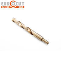 Foret en acier rapide EUROCUT M35 DIN338 avec conception de tige réduite pour le perçage des métaux