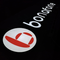 Panneau d'affichage de lettres LED en résine époxy avec logo personnalisé Publicité rétroéclairée en 3D pour bâtiments extérieurs Hôpitaux Bars Bureaux Numéro de modèle