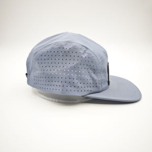 Gorras de Campamento de Algodón de 5 Paneles Personalizadas al por Mayor OEM con Logotipo de Parche de Goma Ajustable, Gorra Deportiva para Correr para Hombres y Mujeres, para Playa y Actividades al Aire Libre - Product Image 6