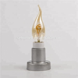 2200K ấm trắng Edison Dimmable C35 <span class=keywords><strong>LED</strong></span> bóng đèn dây tóc 3 Wát E14/E27/B22/CE RoHS C35 Filament nến cho dân cư sử dụng cơ sở E26 - Product Image 5