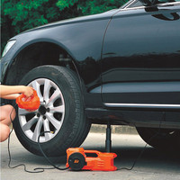Cric électrique multifonctionnel 3 en 1 pour voiture, compresseur DC12V 5T, clé à chocs, outils pour véhicules, kit d'outils d'urgence