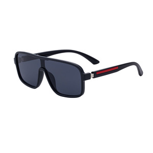 Nouvelles lunettes de soleil carrées pour hommes, protection UV400, verres en PC, monture en plastique et métal, mode, lunettes de soleil d'extérieur ZX 8951 - Product Image 5