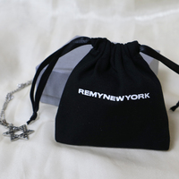 Prix d'usine, logo personnalisé, pochette en coton réutilisable et recyclable, impression sérigraphique, emballage promotionnel, vêtements, chaussures