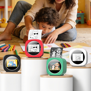 Impresora Portátil AI, Mini Impresora Bluetooth, Impresora Inalámbrica <span class=keywords><strong>de</strong></span> Etiquetas con 5 Rollos <span class=keywords><strong>de</strong></span> Papel para <span class=keywords><strong>iPhone</strong></span>/Android - Product Image 4