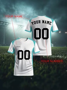 Camisetas Nuevas con Cuello Redondo 2026, Producidas por una Fábrica de Uniformes Deportivos, Personalización Disponible. F10 - Product Image 2