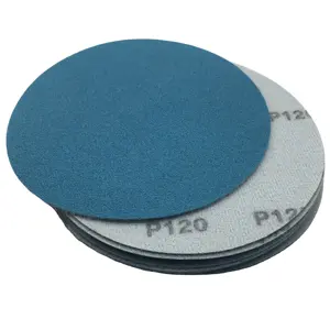 125mm Zirconia Hook and loop sanding disc 60# for material removal and resurfacing
