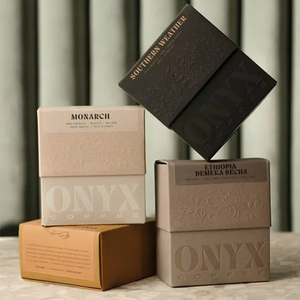 <span class=keywords><strong>Caja</strong></span> <span class=keywords><strong>de</strong></span> Regalo <span class=keywords><strong>de</strong></span> Cartón para Café, Personalizada, con Papel Especial, Estructura <span class=keywords><strong>de</strong></span> Tapa y Base, Papel Repujado y <span class=keywords><strong>Prensado</strong></span>, Impresión - Product Image 1