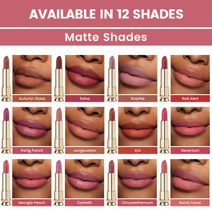 Lápiz Labial Mate Nude al por Mayor, Lápiz Labial Impermeable de Larga Duración de 24 Horas con Etiqueta Privada - Product Image 4