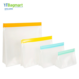 Sac de conservation alimentaire réutilisable en PEVA et silicone, étanche, vente en gros - Product Image 2