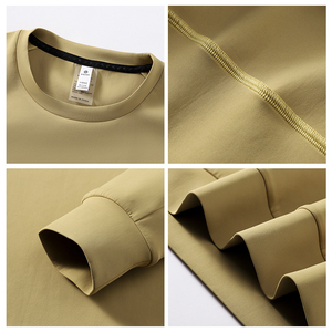 เสื้อยืดฟิตเนส5อีลาสเทนผ้าฝ้าย95ยืดเข้ารูปเสื้อยืดเข้ายิมออกแบบได้ตามต้องการ - Product Image 5