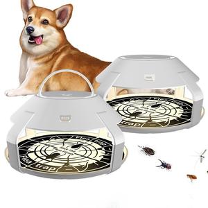 Piège à puces LED rechargeable pour la maison, nouveau design, attrape-puces et insectes volants pour animaux domestiques en intérieur - Product Image 1