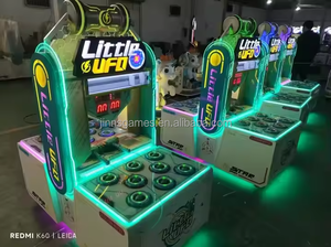 Macchina per gru a 2 giocatori di qualità per bambini al coperto parco giochi Arcade a gettoni piccolo UFO che colpisce il martello di garanzia di 1 anno - Product Image 5