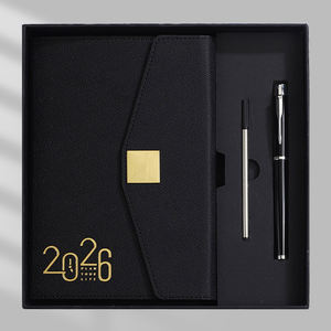 Carnet <span class=keywords><strong>de</strong></span> notes tendance 2026, cadeaux d'<span class=keywords><strong>entreprise</strong></span>, cadeaux originaux, agenda espagnol, carnets <span class=keywords><strong>de</strong></span> notes avec stylo, ensemble cadeau - Product Image 2