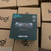 Webcam HD Original Baru untuk Logitech C920 Pro HD 1080P Kamera Web USB