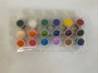 Kit de peinture acrylique SHENGCHENG DIY, ensemble de 12 pots de 2 ml de peinture, pour artistes professionnels, pour peinture sur toile encadrée, peinture sur roche et dessin