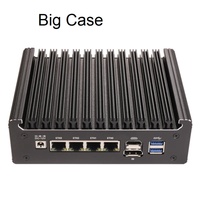 Mini PC Topton sin Ventilador, Firewall N150 N95 N6005 I5-8250U, 4 LANs I226-V 2.5G, Router Suave, DDR4, COM, USB-C, PfSense, OPNsense