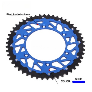 สเตอร์อะลูมิเนียมอัลลอย CNC จากกวางโจว สำหรับรถมอเตอร์ไซค์วิบาก YZ125, YZF250/426/450, WR250/450 และ TTR230 อุปกรณ์ตกแต่งเพิ่มประสิทธิภาพ - Product Image 3