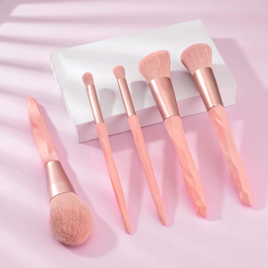 ชุดแปรงแต่งหน้าขนสังเคราะห์สีตามสั่ง พร้อมแปรงเขียนคิ้วและฟองน้ำรองพื้น สำหรับอุปกรณ์เสริมความงาม - Product Image 1