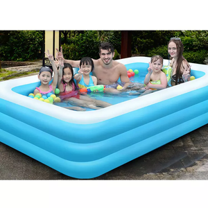 <span class=keywords><strong>Piscine</strong></span> gonflable en PVC et polyester écologique pour fête aquatique estivale en extérieur et en intérieur, pour les enfants de 3 ans et plus - Product Image 2