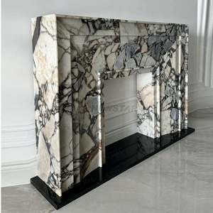 Produzione Cinese di Caminetti in Marmo Naturale, Design di Mobili in Pietra Calacatta, Design Popolare di Cornici per Caminetti - Product Image 1
