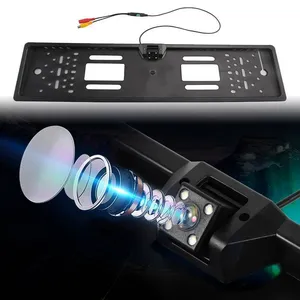 New LED tầm nhìn ban đêm đuôi ánh sáng đảo ngược máy ảnh xe phổ quát xe phía sau xem sao lưu máy ảnh IR đèn 12V 1 năm bảo hành - Product Image 4