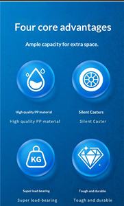 รถเข็นบริการห้องแขกรถเข็นเก็บผ้าลินินของโรงแรมรถเข็นบริการซักรีด - Product Image 4