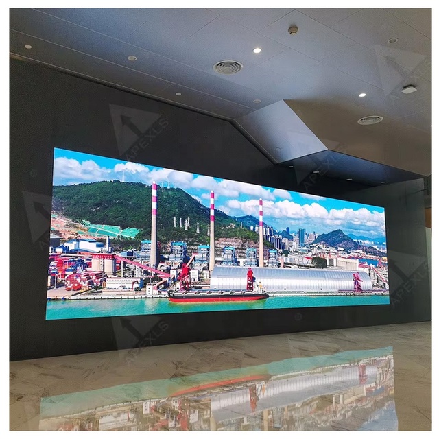 4K 8K Ultra Slim Cob Flip Chip Micro P0.9 P1.2 1.25Mm 7680Hz Pitch Energy Saving Indoor IP65 Led Screen Video Wall Display Panel