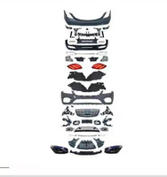 Kit carrosserie Pharri Old New Upgrade Bolt-On pour Mercedes Classe S W222 2014-2017 2018-2020 Pare-chocs Calandre Feux Adaptation Universelle Garantie 1 An