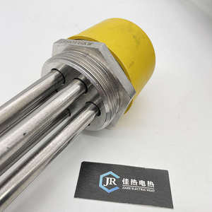 공장 가격 히터 관형 핀 240v 오일 물 관형 전기 저항 가열 요소 핀 관형 덕트 히터 - Product Image 2