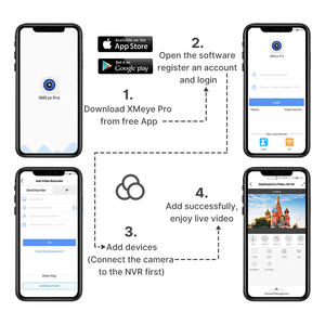 NVR 32ch XMEYE 4K 8MP 36ch Baru dengan 16 Port PoE Perekam Video Jaringan CCTV <span class=keywords><strong>DVR</strong></span> - Product Image 6