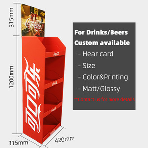 Exhibidor <span class=keywords><strong>de</strong></span> Cartón Ecológico Personalizado con Impresión Publicitaria para Tiendas Minoristas Modernas, Exhibidor <span class=keywords><strong>de</strong></span> Papel para Venta al por Mayor - Product Image 2