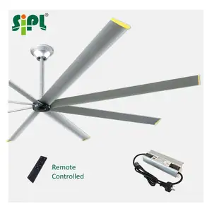 10ft HVLS Industrial Big Decken ventilator für Lager/Hotellobby/Kirchen