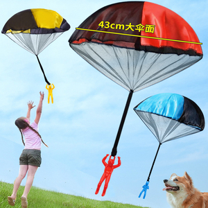 Enfants Nylon Parachute Jouet Armée Soldat Ensemble 6PCS En Plein Air Active Play Sport Jeu - Product Image 2