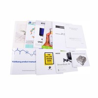 Impression personnalisée OEM quadricolore en relief pour décoration, contrats, accords intermédiaires et manuels