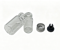 Flacons en verre stériles RTU de 3 ml, prêts à l'emploi, flacons d'injection en verre borosilicate pour l'emballage pharmaceutique