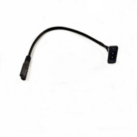 C8 Panel to C7 Cable Panel Mount IEC C8 Plug to C7 Power Cord 2CX18AWG Panel C8 to C7 Power Supply Cord C7 C8 Connector Ac Cord