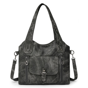 Sac à bandoulière Bagnew pour femme, style rétro, grande capacité, en PU, sac à main tendance, 30*15*40cm, toutes saisons - Product Image 6