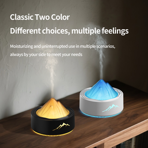 OEM 7 màu sắc dẫn ánh sáng siêu âm độ ẩm với humidistat xách tay <span class=keywords><strong>Mini</strong></span> Bàn hộ gia đình tinh dầu hương liệu khuếch tán - Product Image 2