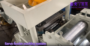 Chất Lượng Cao Nhà Máy Bán Hàng Trực Tiếp Tự Động Hình Bát Giác Ống Cuộn Tạo Thành Máy Con Lăn Màn Trập Cửa Phù Hợp Ống Máy Làm - Product Image 5