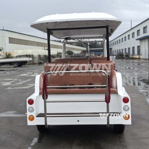 Vehículo Eléctrico Clásico Vintage para Turismo, Blanco, de 4 a 17 Asientos, Diseño Retro para Uso en Granjas Ecuestres, Color Personalizable - Product Image 2