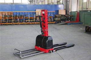 Zlzg חדש טעינה 500 ק "ג 2000 ק" ג חצי הידראולי מעלית מעקה ידני מלגזה סוללה מופעל rwd 600 מ "מ מזלג - Product Image 5