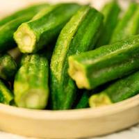 Directe Fabrieksverkoop Gezonde Gedroogde Okra Knapperige Groenten Snacks Zoete Smaak Koosjer En Halal Gecertificeerd