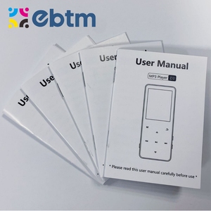 Nhà máy trực tiếp nhà sản xuất Hướng dẫn sử dụng hướng dẫn điện tử hướng dẫn tập sách nghệ thuật giấy màu trang in offset hoàn hảo RÀNG BUỘC - Product Image 4