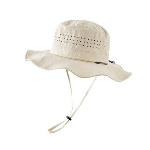 Sombrero de Pesca y Senderismo con Protección Solar UPF50+, Ala Ancha, Transpirable, de Secado Rápido, Color Verde Militar, Plegable, para Adultos - Product Image 4